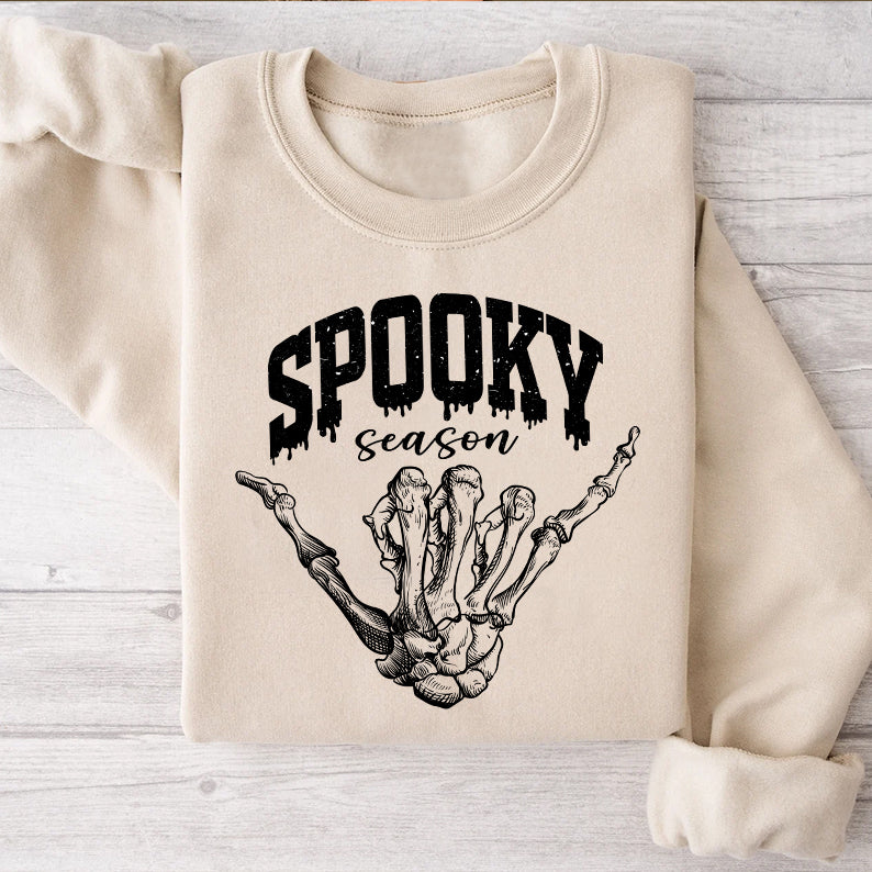 Petthouse | Vintage Spooky Season Shirt, Skeleton Hand Halloween Retro Fall Shirt,  Halloween Shirt