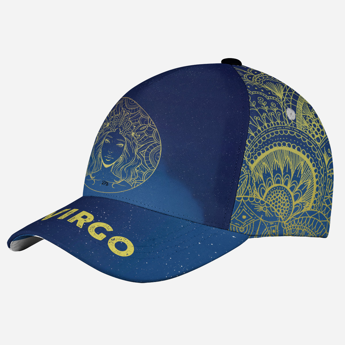 Petthouse | Virgo Zodiac Baseball Cap Zodiac Pattern Baseball Cap Virgo Art Baseball Cap Zodiac Fan Gift