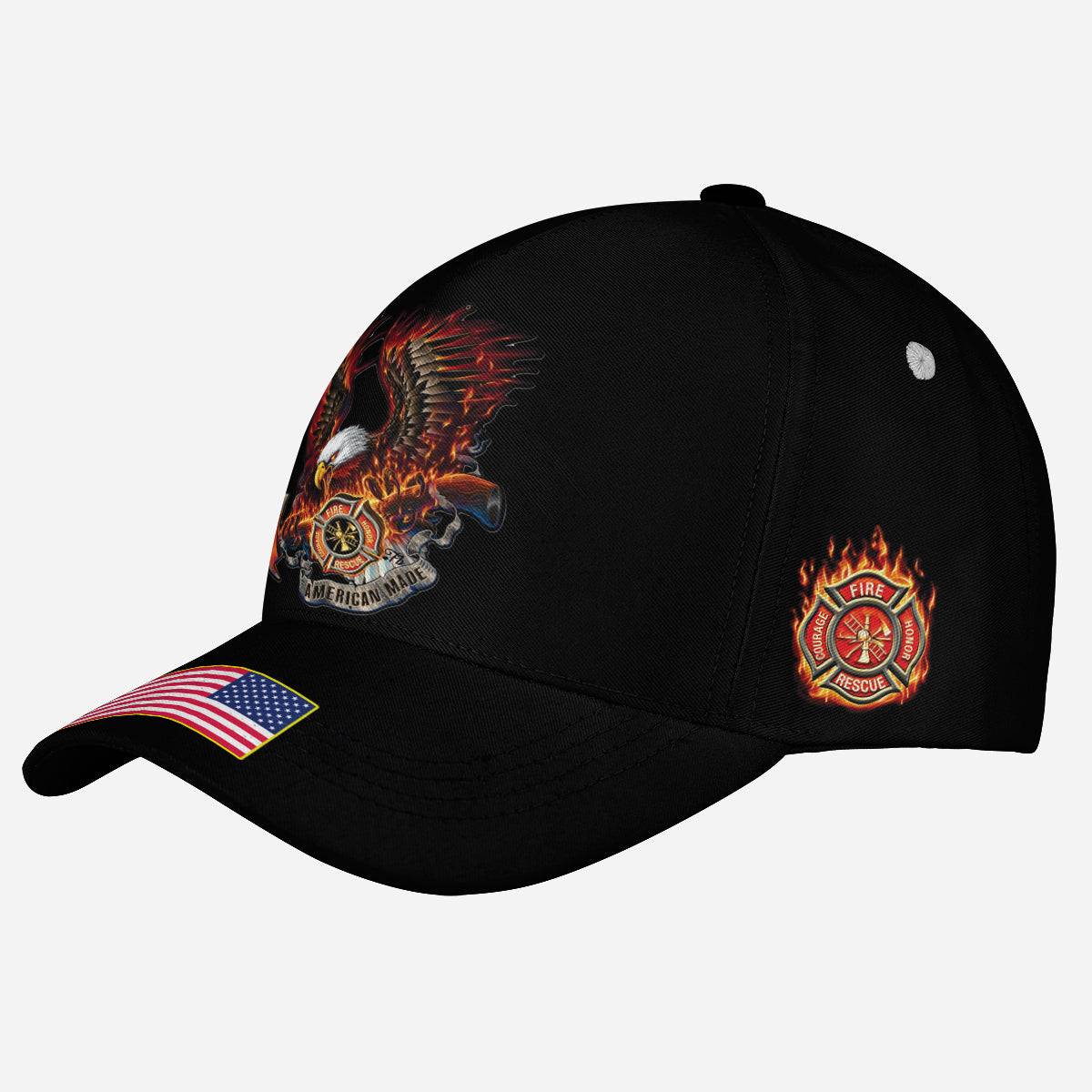 Petthouse | American Firefighter Baseball Cap American Eagle Baseball Cap Firefighter Best Gift