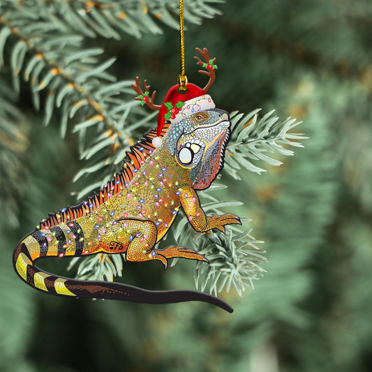 Petthouse | Salamander Ornament Salamander Christmas Ornament Colorful Animal Ornament Home Decor