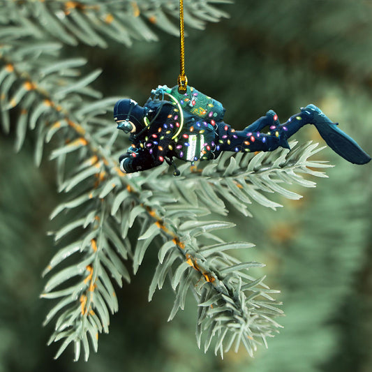 Petthouse | Diver Christmas Ornament Sea Lover Ornament Christmas Ornament Deep Sea Ornament