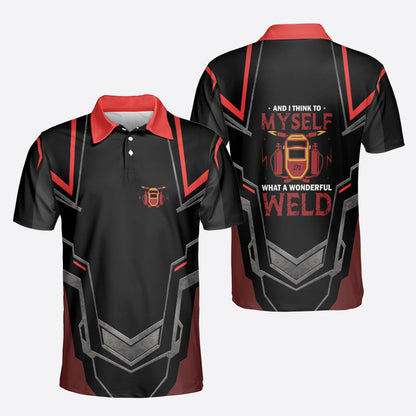 Petthouse | Welder Polo Shirt Weld Man Polo Shirt What A Wonderful Weld Polo Shirt For Man Welder Gift