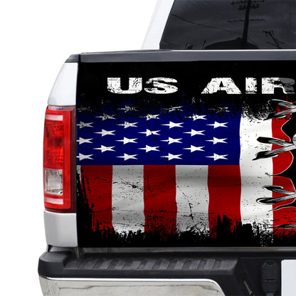 Petthouse | Us Air Force Vinyl Graphic Decal Sticker Patriotic Tailgate Truck Wraps For Memorial Holidays