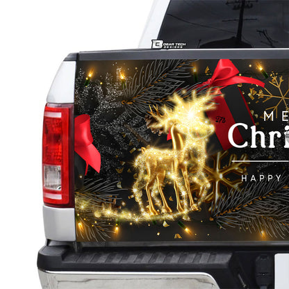 Petthouse | Merry Christmas Tailgate Wrap Happy New Year Wrap Holiday Car Wrap Holiday Decoration