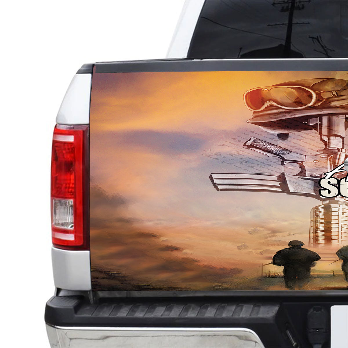 Petthouse | All Gave Some Veteran Army Soldier Tailgate Wrap Decal Memorial Day Gift Freedom Day Gift