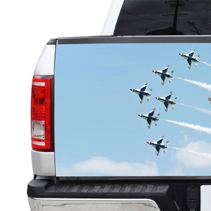 Petthouse | American Air Force Thunderbirds Tailgate Wrap Vinyl Graphic Air Force Veteran Decal Sticker