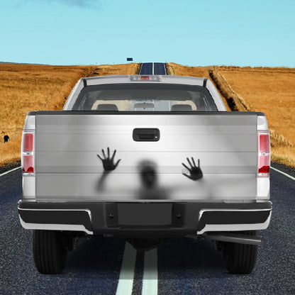 Petthouse | Scary Hand Halloween Tailgate Wrap Vinyl, Horror Murder Truck Vinyl Wrap, Scary  Sticker