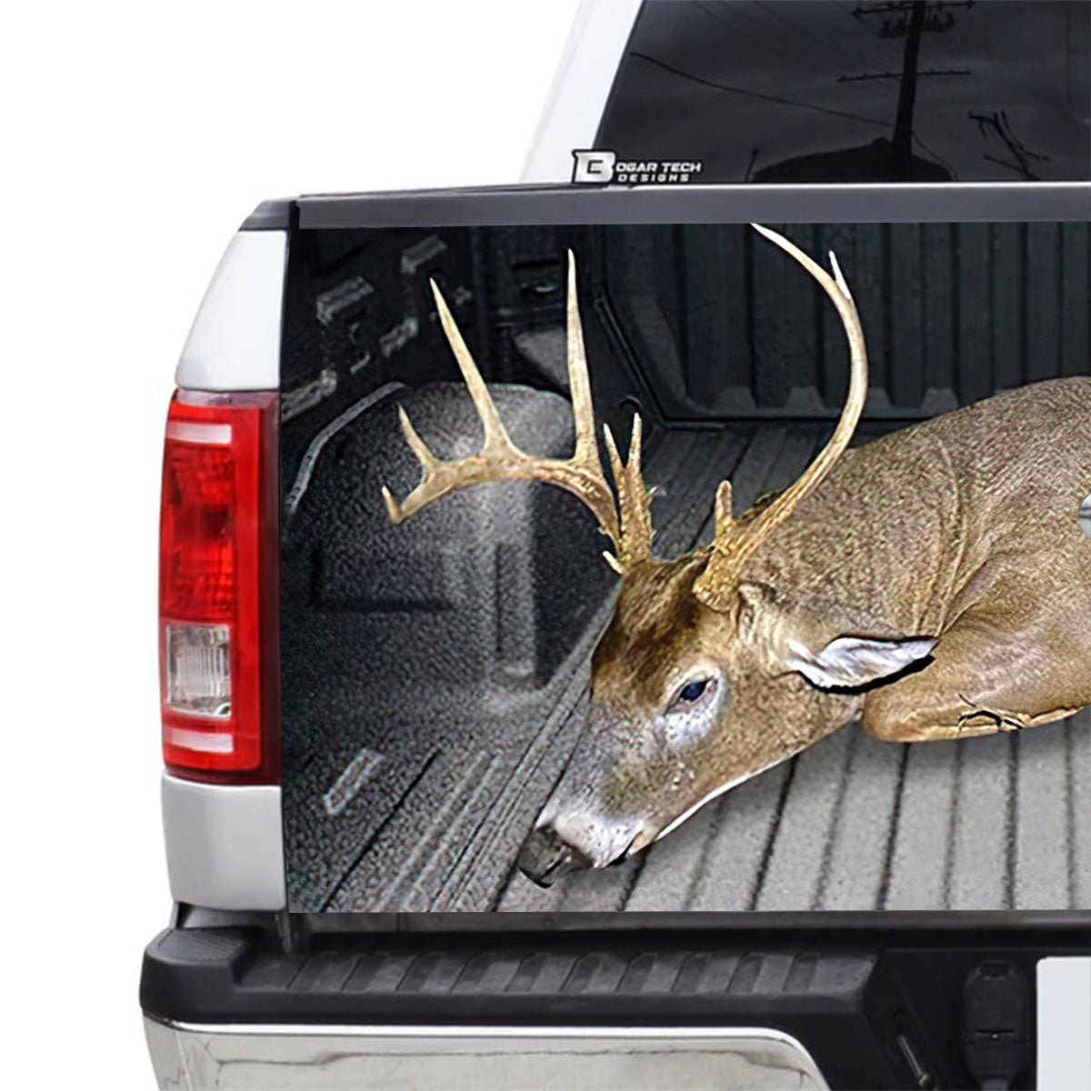 Petthouse | Deer Hunting Tailgate Wrap Decal Deer Wild Animal Decal Sticker Hunters Gift Idea