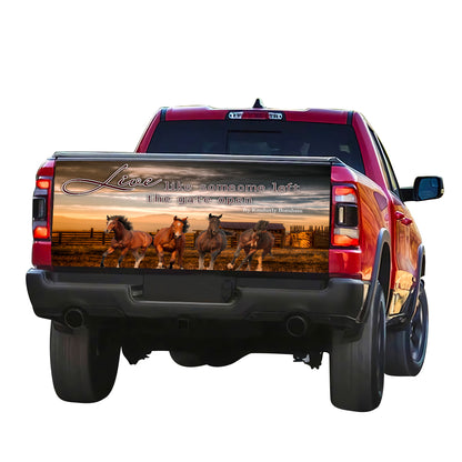 Petthouse | Horse Truck Tailgate Wrap Live Like Someone Left Gate Open Horse Lover Vinyl Decal