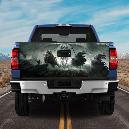 Petthouse | Armageddon Demons Fantasy War Tailgate Wrap Decal Grim Reaper Darkness Danger Skull