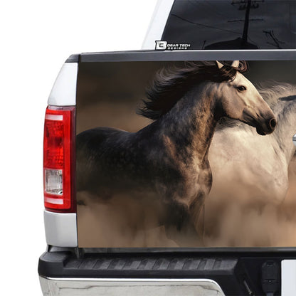 Petthouse | Horse Wildlife Tailgate Wrap, Running Horse Tailgate Wrap, Horse Lover Gift, Horse Decal