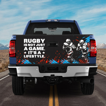 Petthouse | Rugby Tailgate Wrap Decal Rugby Splatter Rugby It's A Lifestyle Rugby Player Rugby Lover