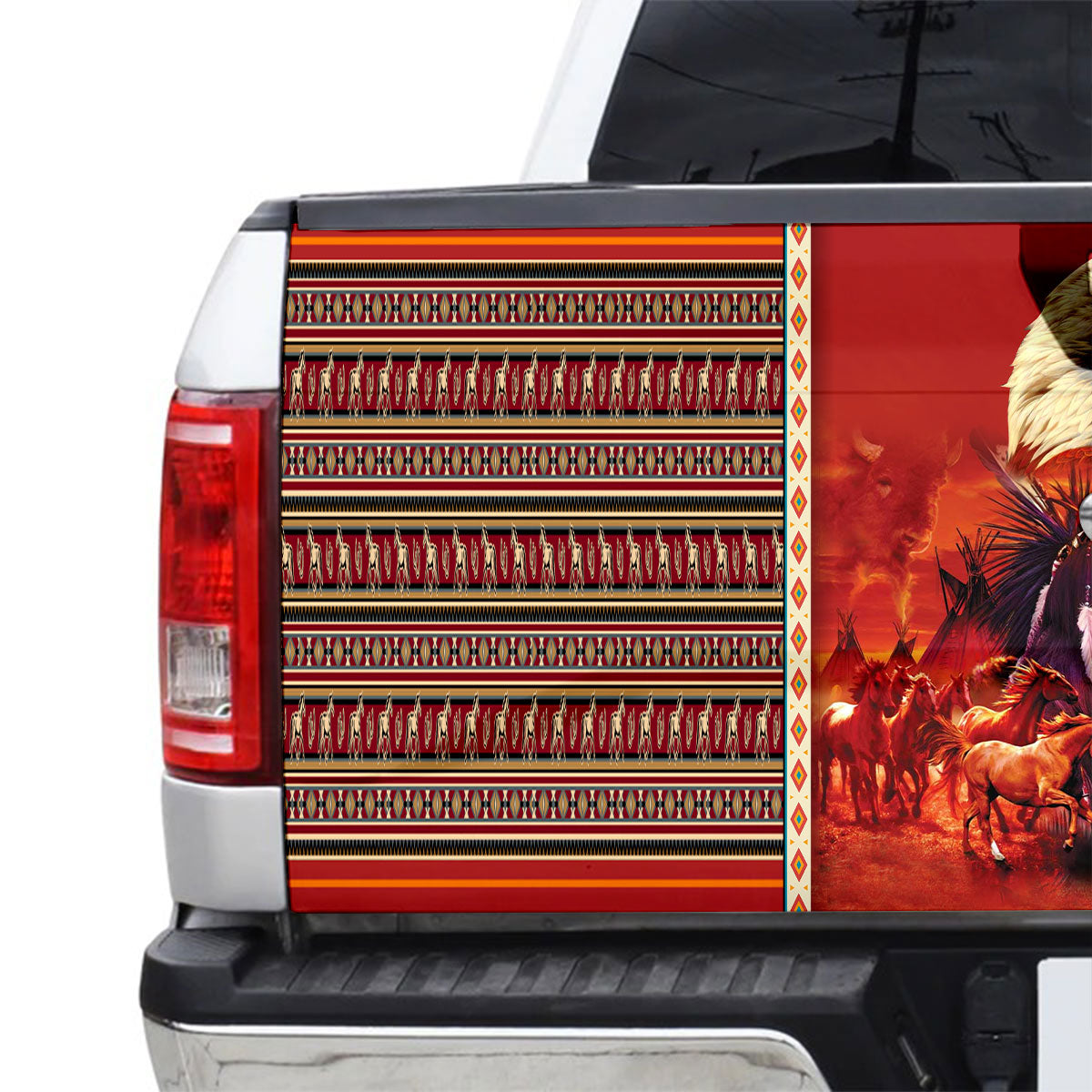 Petthouse | Truck Decals Native American   Truck Tailgate Decal Sticker Wrap Car Rear Window Sticker Native