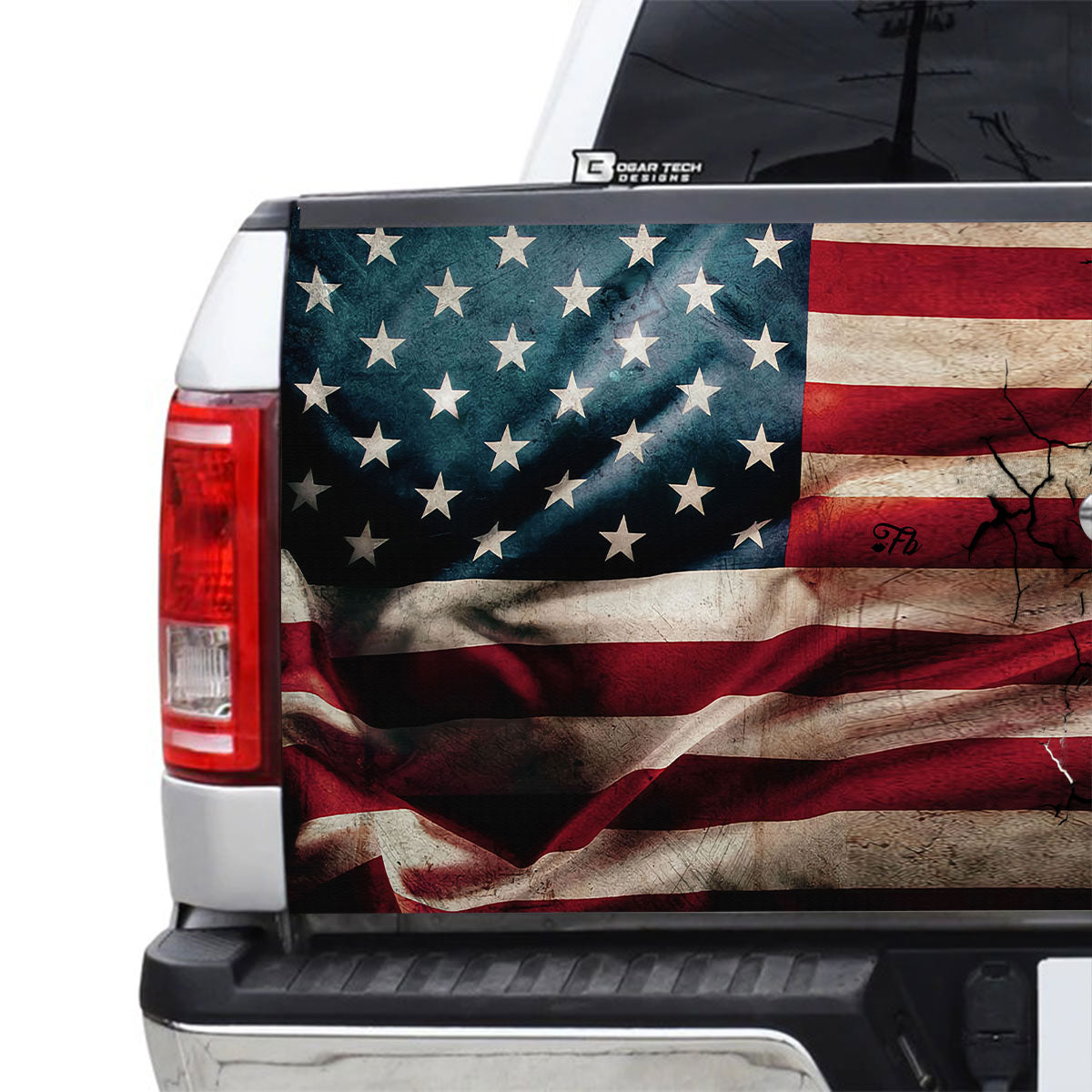 Petthouse | White House Tailgate Wrap Old America Flag Cover Horse Lover Wrap America Horse Wrap Patriot Gift