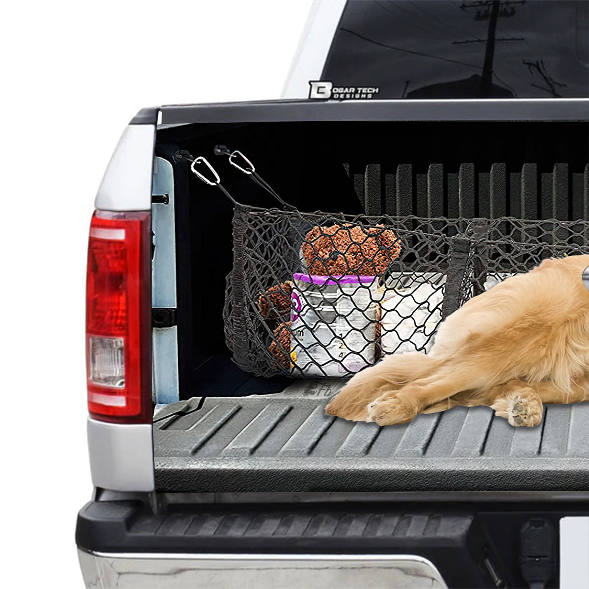 Petthouse | Golden Retriever Dog Tailgate Wrap For Trucks Dog In Car Truck Tailgate Decals Dog Mom Dog Dad