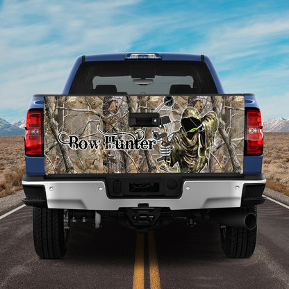 Petthouse | Bow Hunter Tailgate Wrap Waterproof Grim Reaper Hunter Camo Hunting Forest Hunting Lover