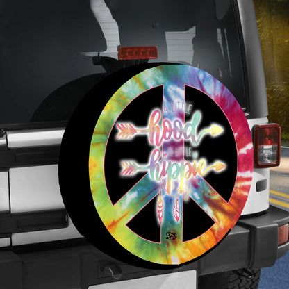 Petthouse | A Little Hood A Little Hippie Cover Peace Symbol Cover Hippie Style Wrap Car Decorative