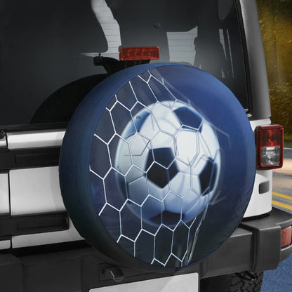 Petthouse | Football Goal With Net Spare Tire Cover Football Players Birthday Gifts Car Accessories