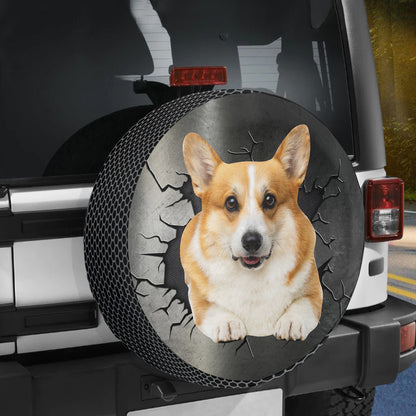 Petthouse | Spare Tire Cover Pembroke Welsh Corgi Universal Fit Washable Cover For Trucks Dog Lover Gifts