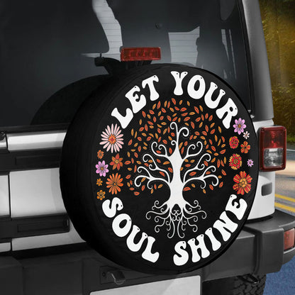 Petthouse | Tree Of Life Mandala Let Your Soul Shine Spare Tire Cover Accessories Truck Decoration