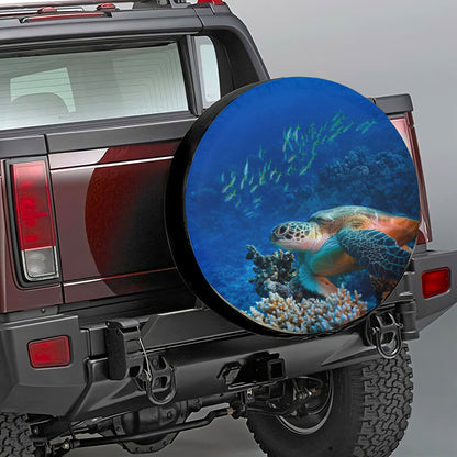 Petthouse | Ocean Turtle Ocean Life Spare Tire Cover Turtle Lover Summer Gift Decor Car