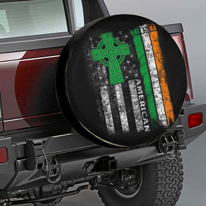 Petthouse | Irish Celtic Cross Spare Wheel Cover Irish American Irish By Blood Decor Car  Spare Tire Cover