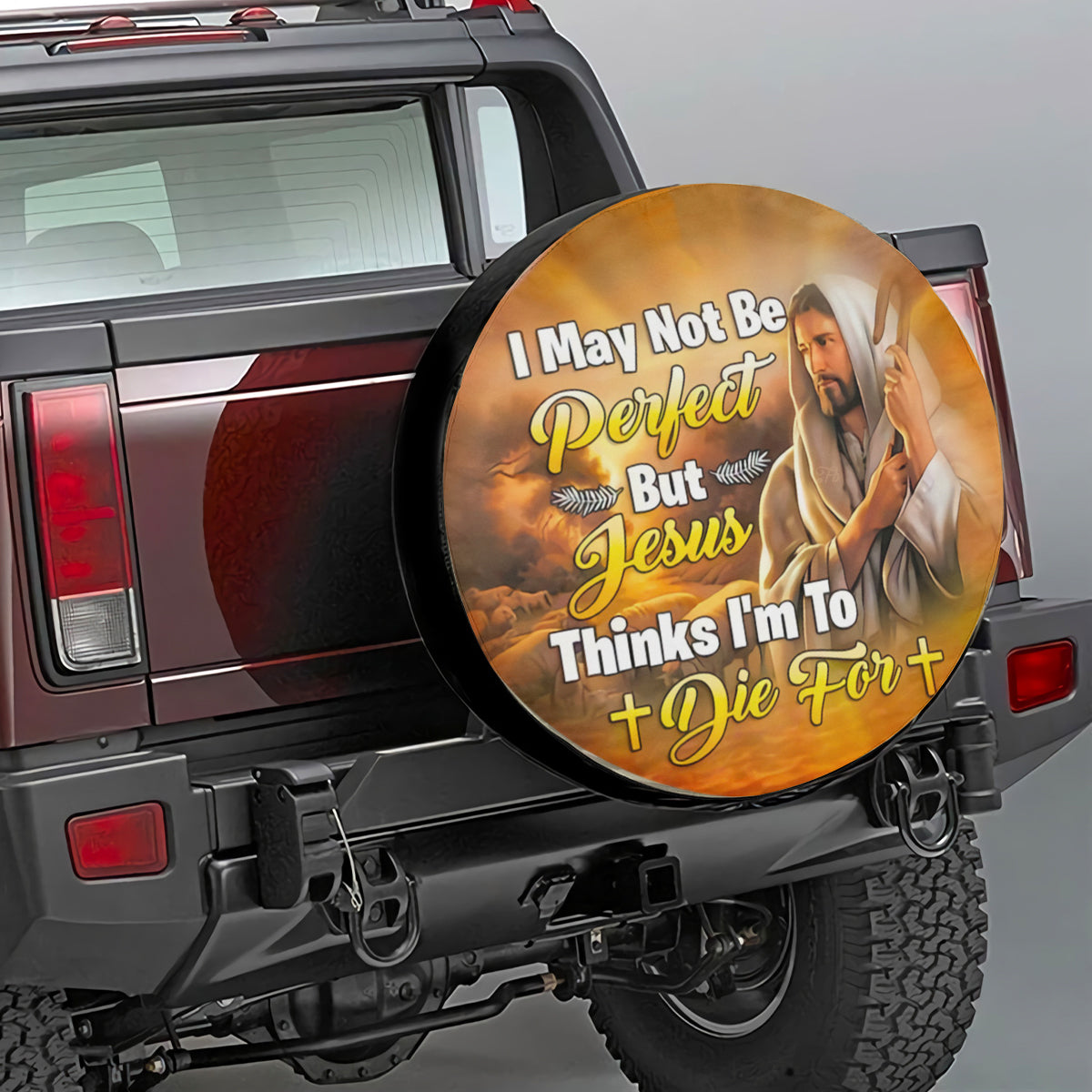 Petthouse | Jesus God Tire Cover Jesus Savior Tire Cover Christian Tire Cover Christ God Tire Cover Car Decor