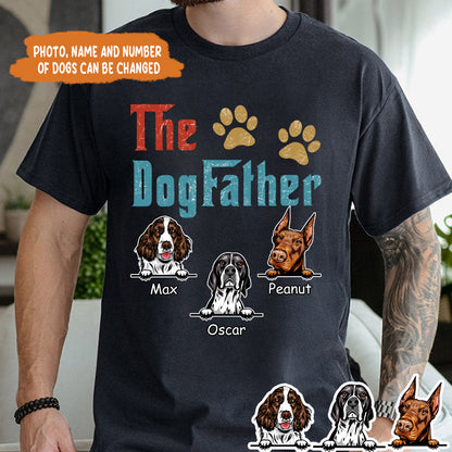 Petthouse | Custom Dog The Dog Father Shirt, Dog Dad Lovers Gift, Father's Day