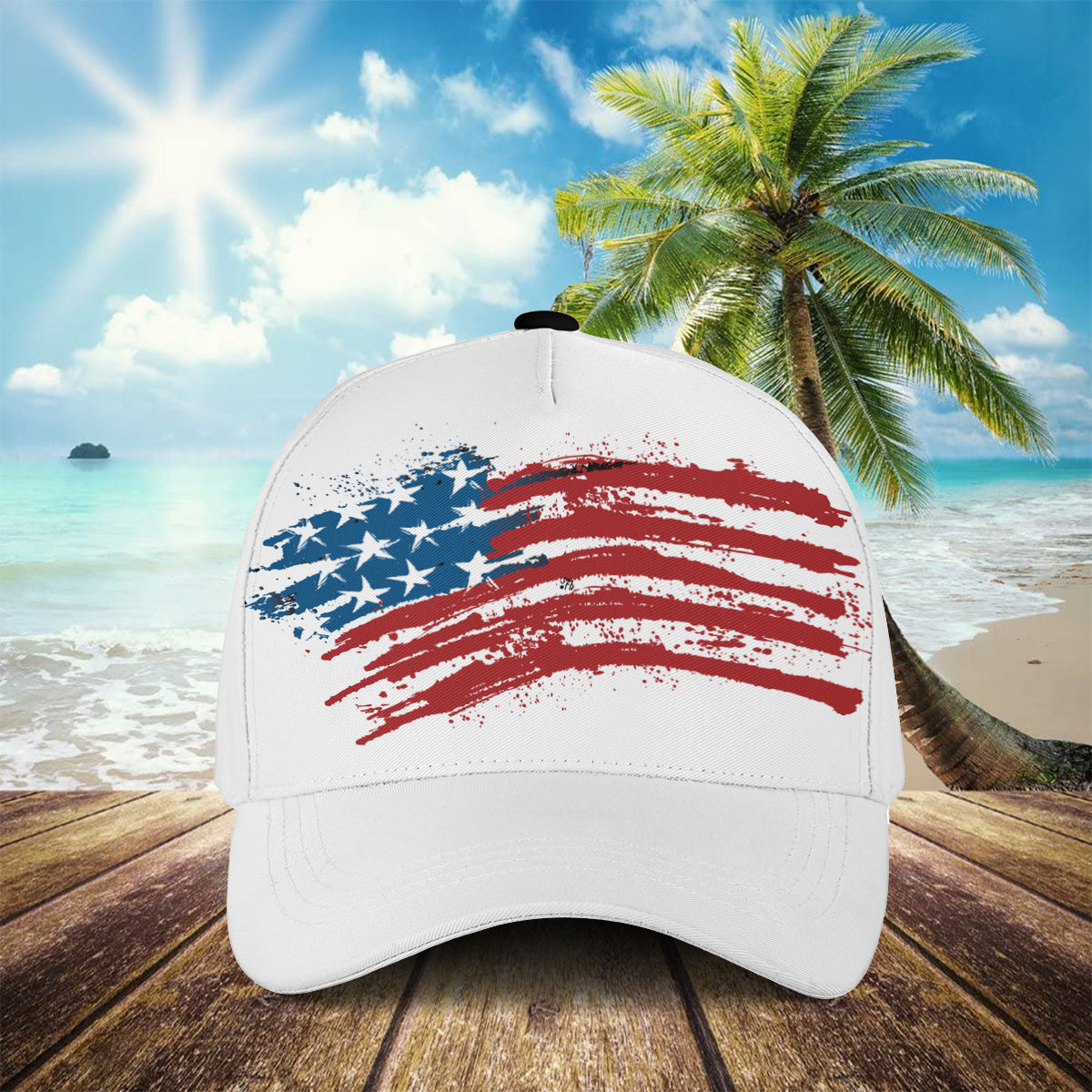 Petthouse | American Flag Golf Cap United States Hats Patriots Gift American's Lovers Gift Cap For Family Members