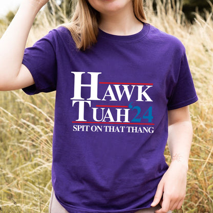 Petthouse | Hawk Tuah Shirt, Hawk Tuuh Spit On That Thang Funny T-shirt, Hawk Tuah 24