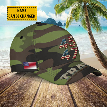 Petthouse | Customized Memorial Day Baseball Cap Camo Pattern Travel Hat Veteran Day Summer Hat Gifts For Soldier