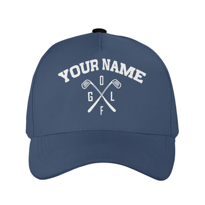 Petthouse | Customized Name Golf Sport Classic Cap Golfer Golf Player Hat Wear Golf Lovers Gift Golf Cap Gift