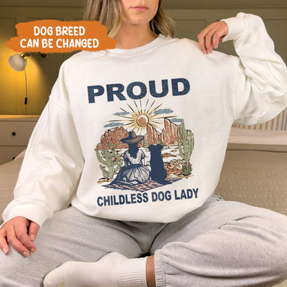 Petthouse | Childless Dog Lady Shirt, Proud Childless Dog Lady Shirt, Dog Lady Shirt, Dog Mom Tee