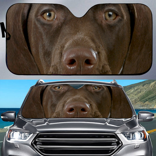 Petthouse | German Shorthaired Pointer Car Sunshade Car Decoration Dog's Lovers Gift Dog Owners Gift