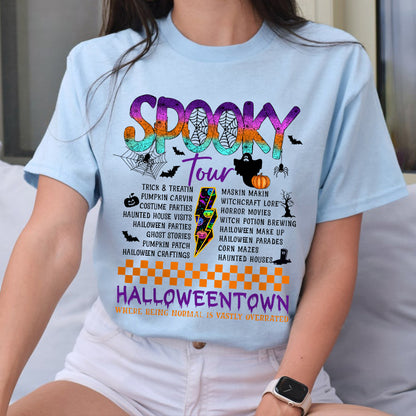 Petthouse | Spooky Tour Halloween Shirt, Halloween Tour, Ghosts Boo, Spooky Halloween Vibes