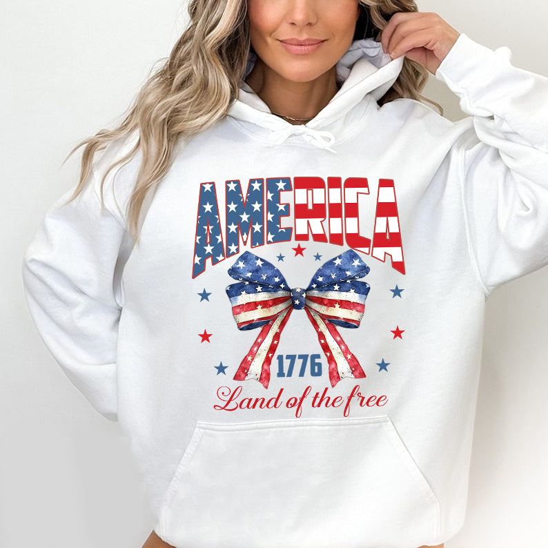 Petthouse | America Land Of The Free Shirt, Womens July 4 Patriotic, Memorial Day