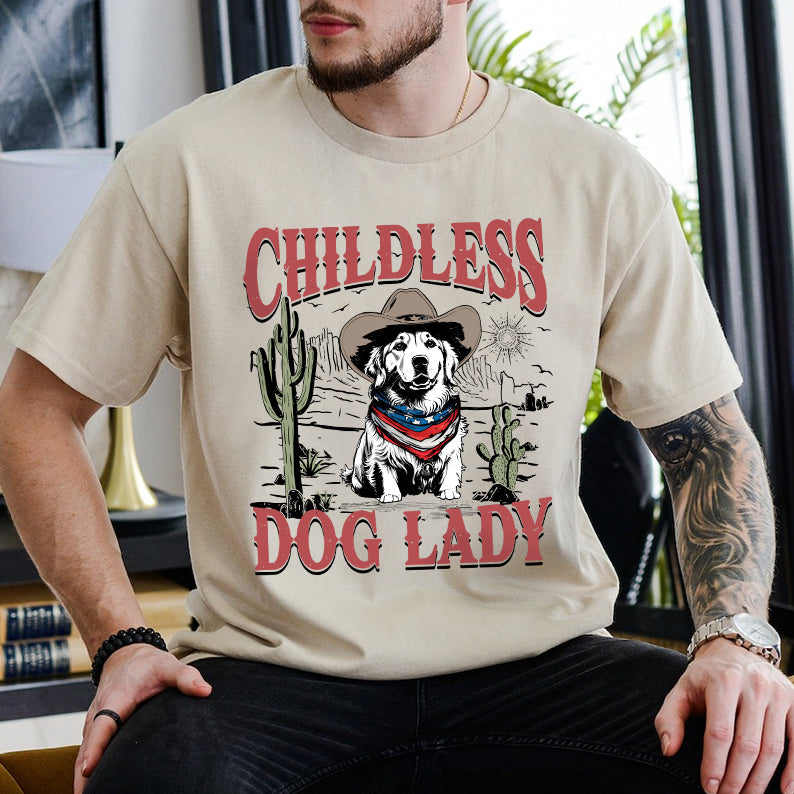 Petthouse | Childless Dog Lady Shirt, 2024 Childless Dog Women Shirt, Womens Power, Gift For Dog Loves