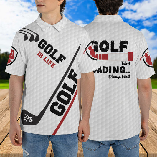 Petthouse | Golf Is Life Polo Shirts For Men Golf Man Polo Shirt Unisex Golf Club Men Polo Shirts Golfer Gift