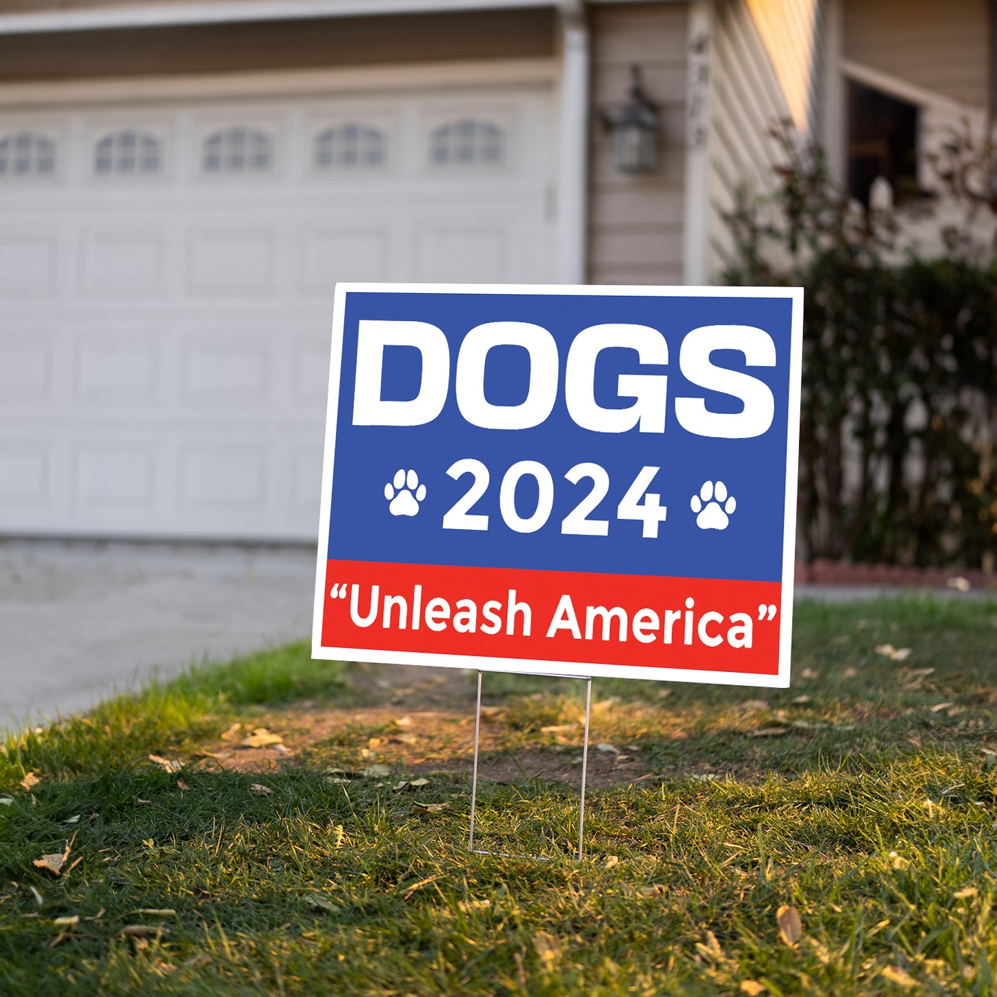 Petthouse | Personalized Yard Sign, Gift For Dog Lovers, Funny America Dog 2024, Decorative Pet Yard Sign