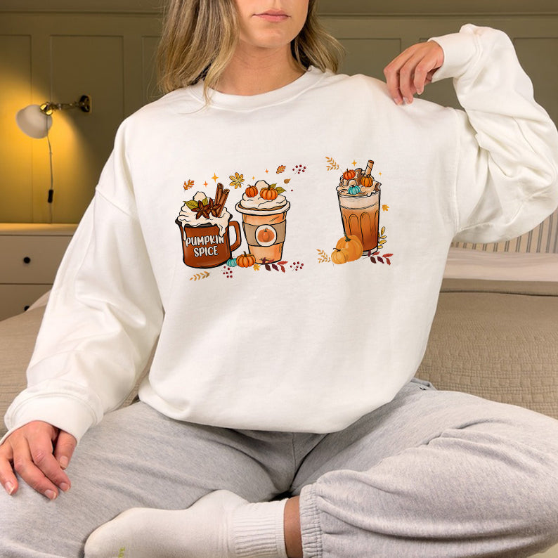 Petthouse | Personalized Dog Fall Vibes Shirt, Dog Fall Pumpkin Spice Latte, Dog Mom Fall Autumn