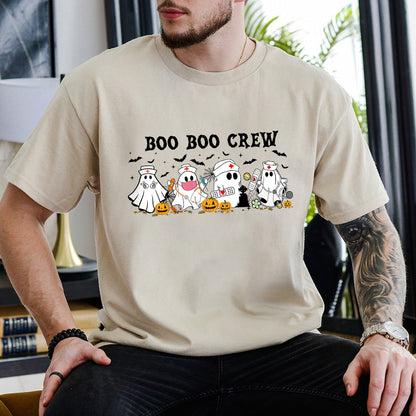 Petthouse | Halloween Nurse Shirt, Boo Boo Crew, Nurse Shirt For Women, Spooky Season, Boo Nurse Halloween