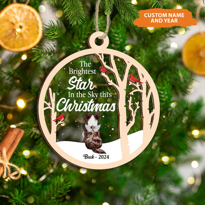 Petthouse | Personalized Dogs Memorial Ornaments, Pet Ornament, Loss Of Dog Ornament, Dog Memorial Gift