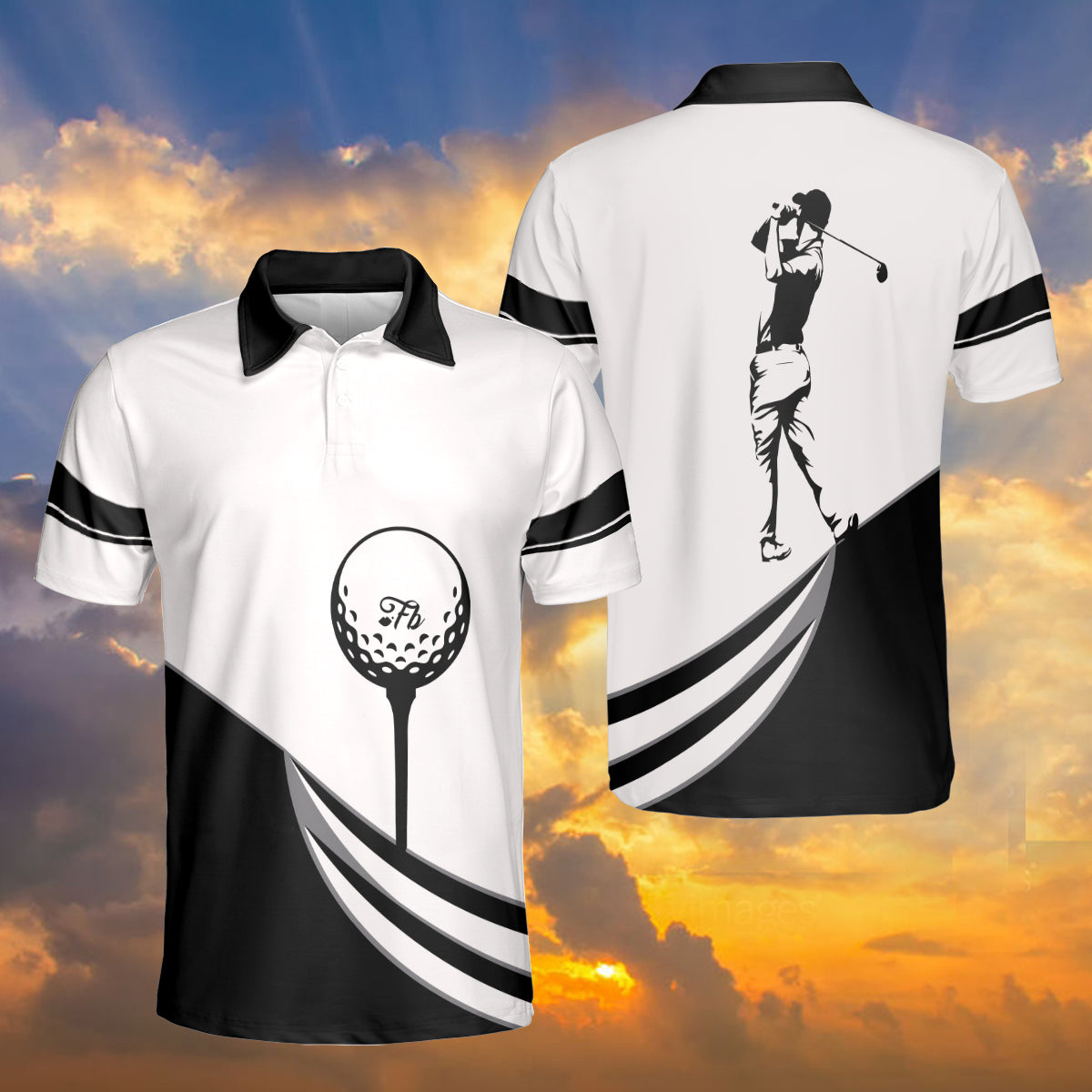 Petthouse | Golfman Polo Shirt, Golf Swing Polo Shirt, Golf Polo Shirt, Golf Player Gift, Golf Dad