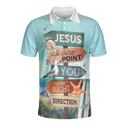 Petthouse | Jesus Nautical Theme Polo Jesus Christian Religious Polo Shirts Faith Gift Women Worship