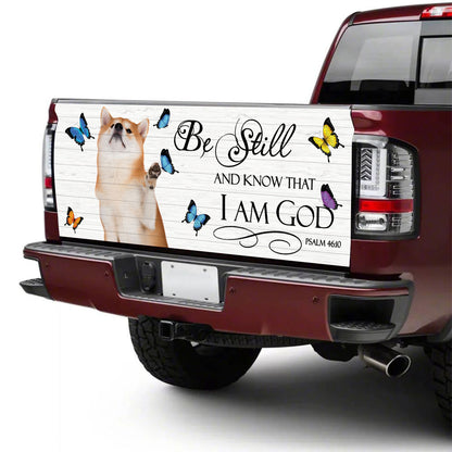 Petthouse | Shiba Inu Puppies Dog Decal Be Still And Know That I Am God Quote Puppies Shiba Fans