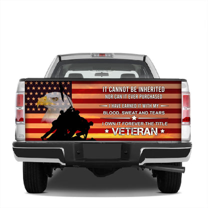 Petthouse | American Veteran Wrap Veteran Tailgate Wrap American Eagle Wrap American Flag Wrap Car Decoration