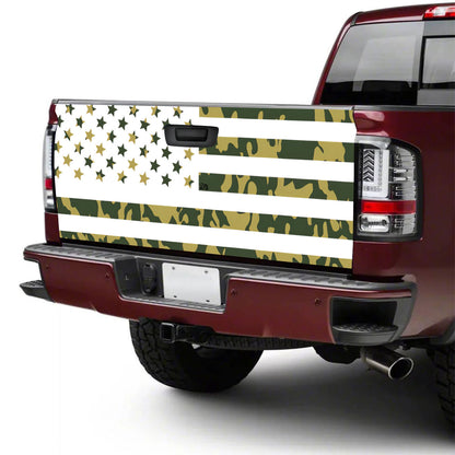 Petthouse | America Flag Tailgate Wrap Camo Pattern Wrap Patriots Wrap Patriots Best Gift Car Decor