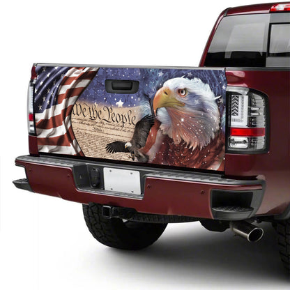 Petthouse | American Veteran Soldier Army Military Tailgate Wrap Decal Us Eagle Sticker Truck Decoration