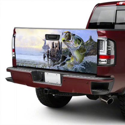 Petthouse | Fishing Tailgate Wrap, Fishing Life Tailgate Wrap, Bass Fishing Tailgate Wrap, Dad Gift