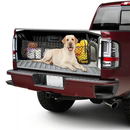 Petthouse | Labrador Retriever Tailgate Wraps For Trucks Storage Cargo Net Print Graphic Wraps Fun Car Decor